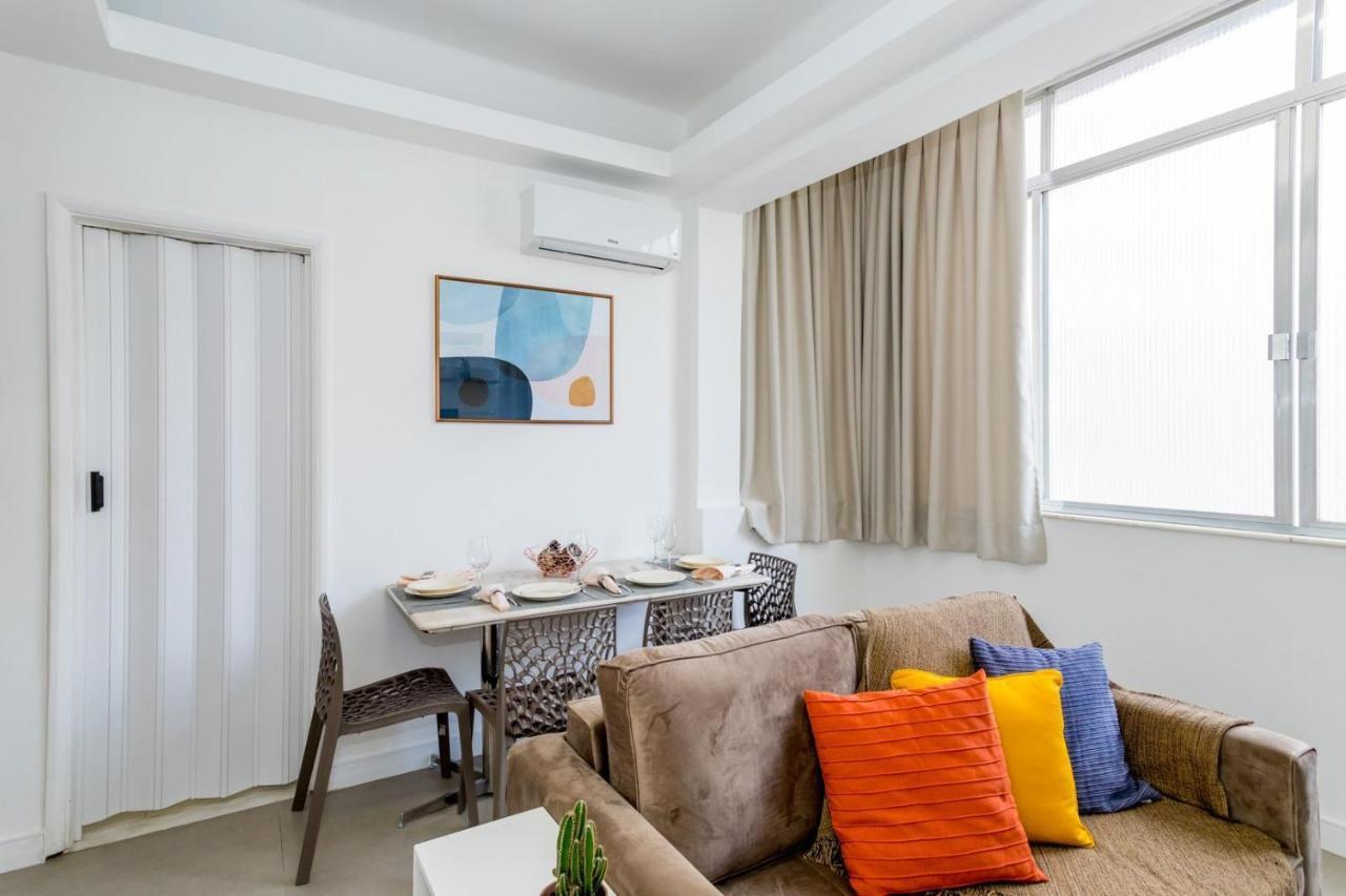 Relax Em Copacabana, Quarto E Sala, 150 Mt Da Praia, Cozinha, Maq De Lavar Roupa E Ar Ρίο ντε Τζανέιρο Εξωτερικό φωτογραφία