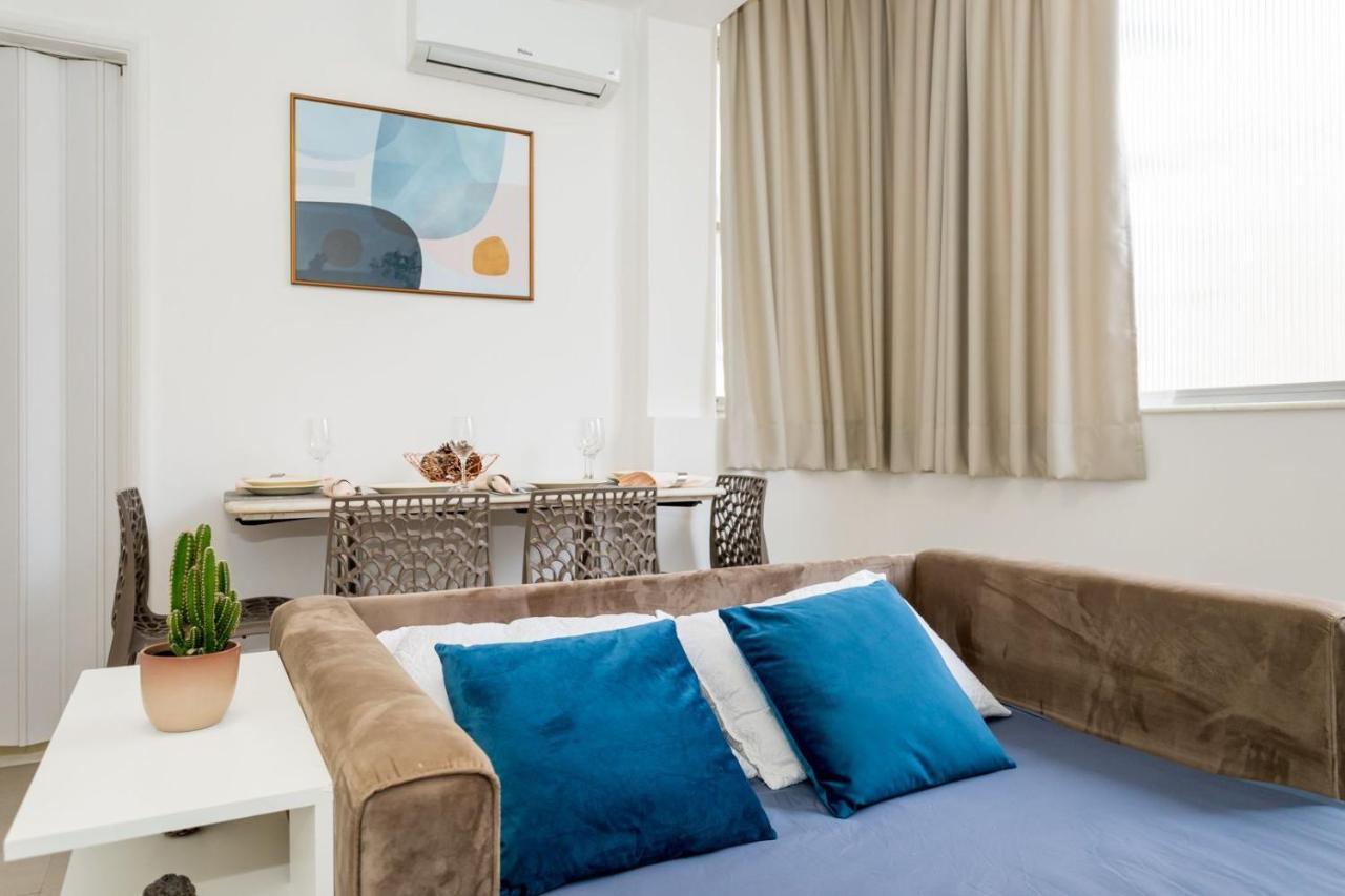 Relax Em Copacabana, Quarto E Sala, 150 Mt Da Praia, Cozinha, Maq De Lavar Roupa E Ar Ρίο ντε Τζανέιρο Εξωτερικό φωτογραφία