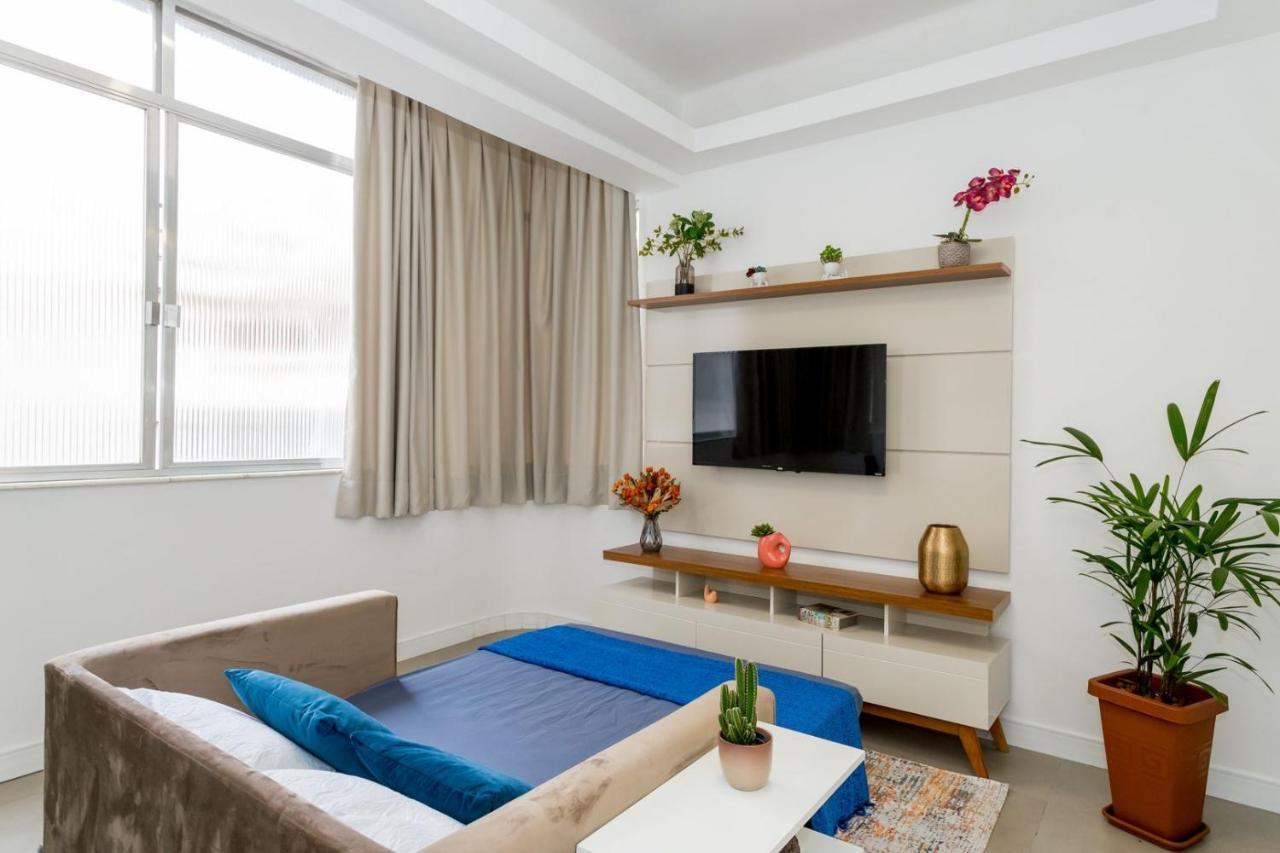 Relax Em Copacabana, Quarto E Sala, 150 Mt Da Praia, Cozinha, Maq De Lavar Roupa E Ar Ρίο ντε Τζανέιρο Εξωτερικό φωτογραφία