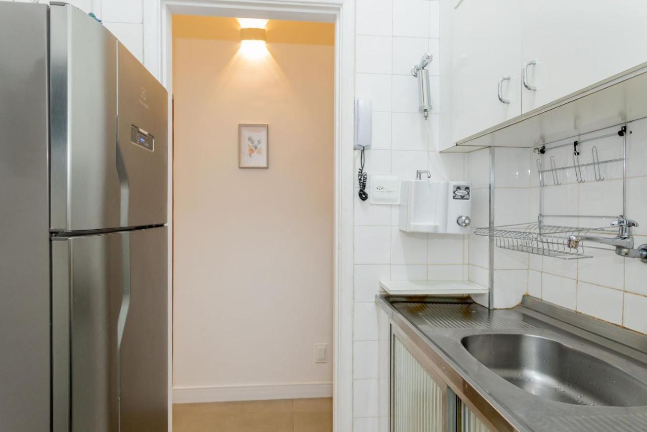Relax Em Copacabana, Quarto E Sala, 150 Mt Da Praia, Cozinha, Maq De Lavar Roupa E Ar Ρίο ντε Τζανέιρο Εξωτερικό φωτογραφία